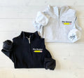Embroidered Pencil Teacher Custom Quarter Zip