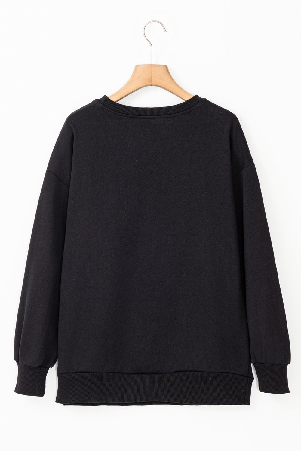 GAME DAY Tinsel Drop Shoulder Sweatshirt