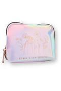 Let Your Confidence Bloom Beauty Bag Iridescent FINAL SALE