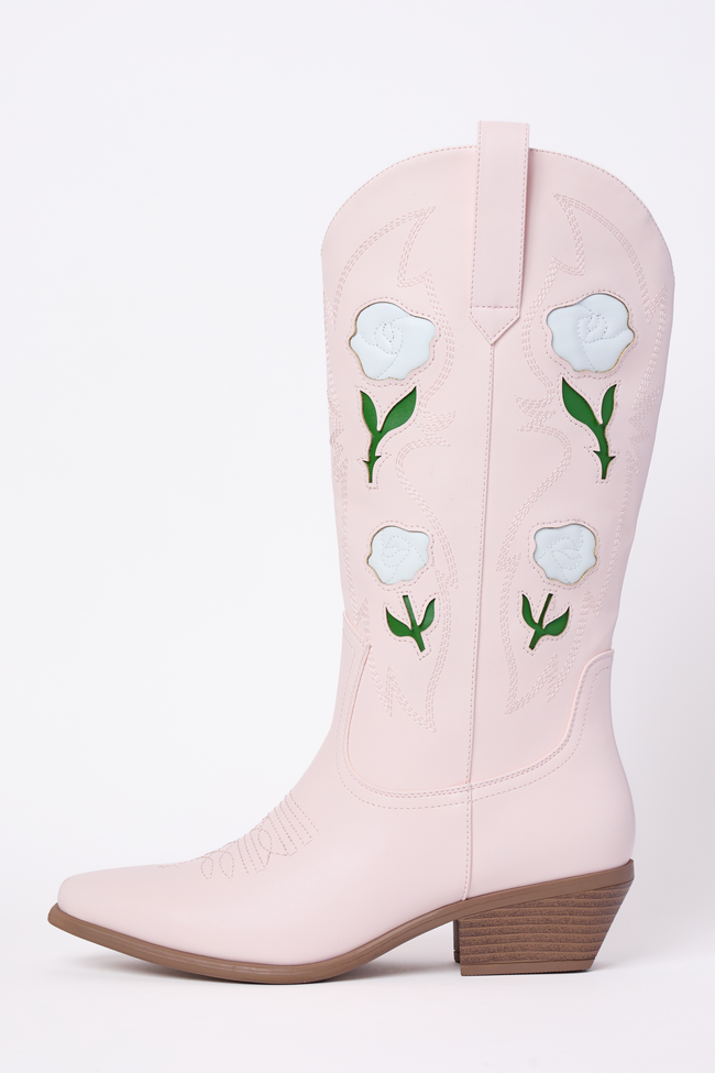 Willa Rose Pink Cowboy Boots SALE