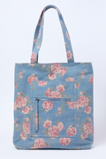 Kian Denim Rose Tote SALE