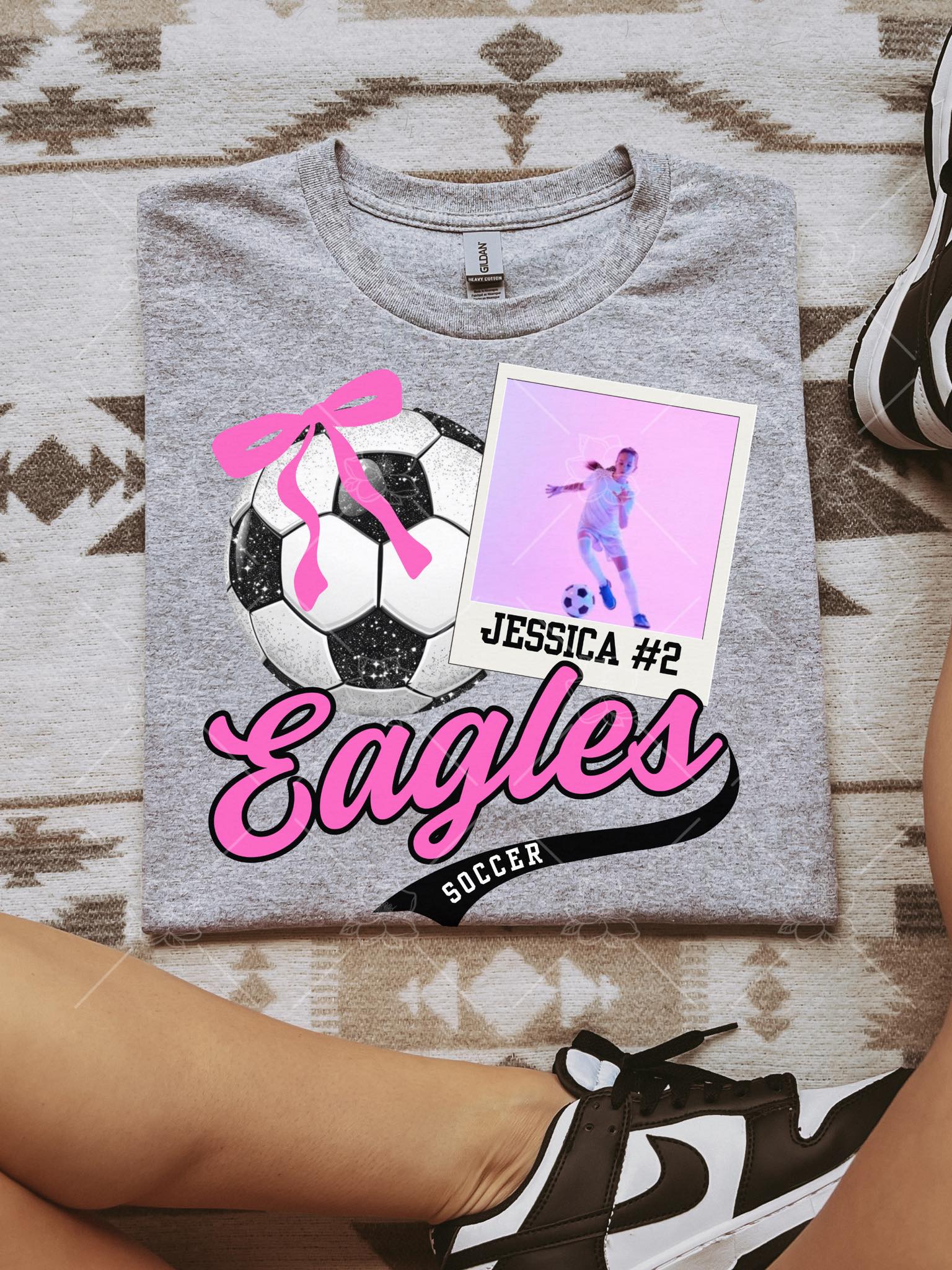 Custom Soccer Polaroid- Multiple Styles PLEASE READ DESCRIPTION