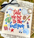 Take Me Out To The Ballgame Collage -  Multiple Styles