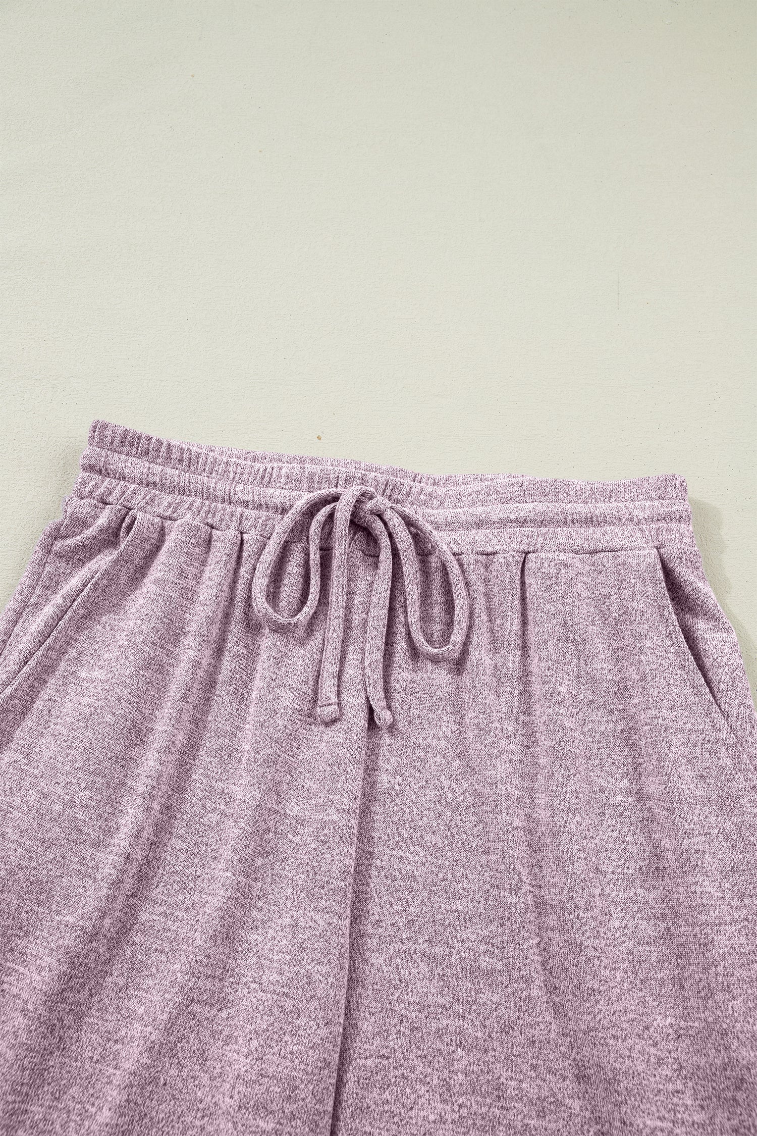 Solid Tank Top & Drawstring Jogger Pants Set