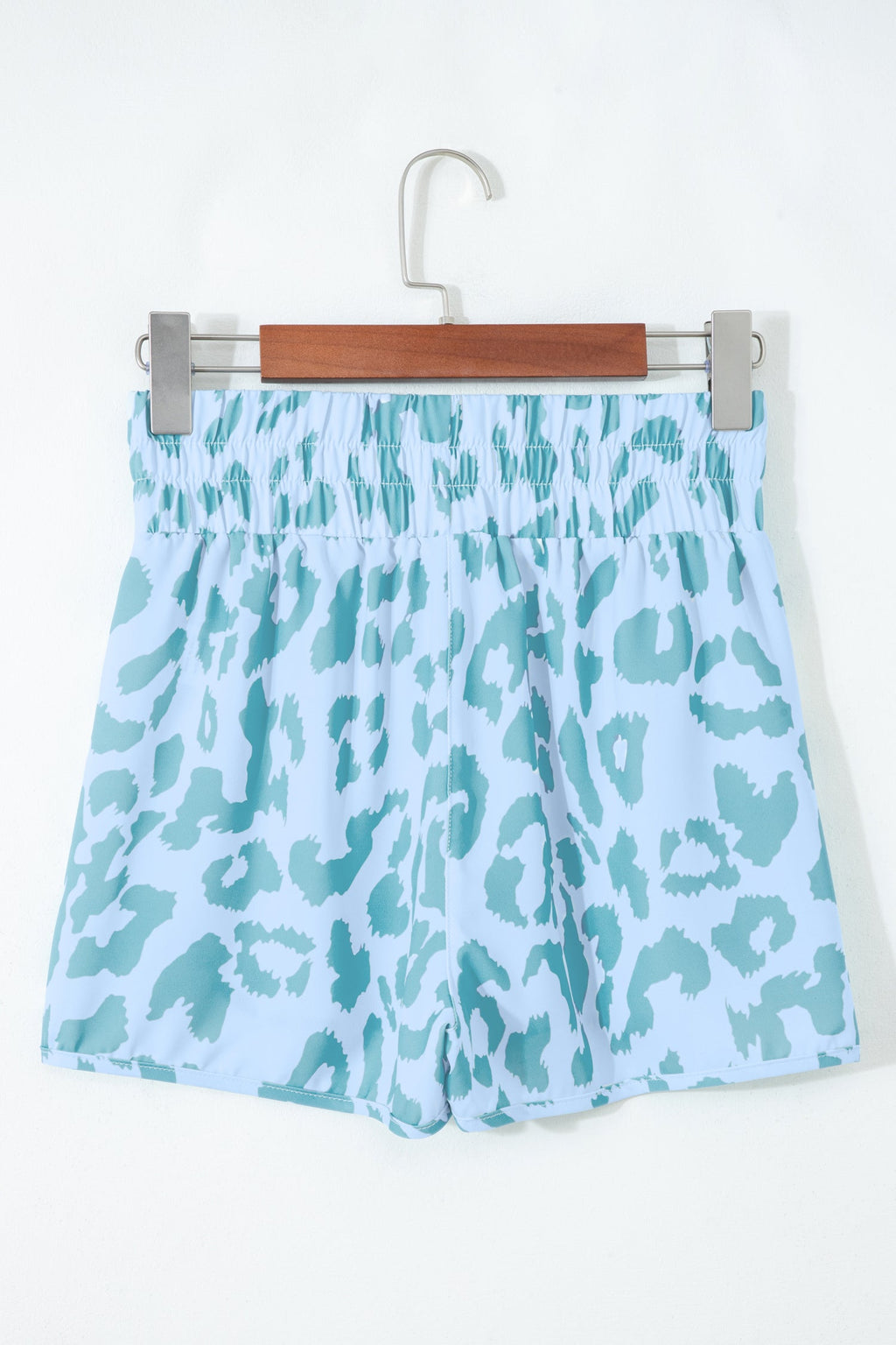 Leopard High Waist Athletic Shorts