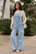 Nicole Medium Wash Overalls SALE