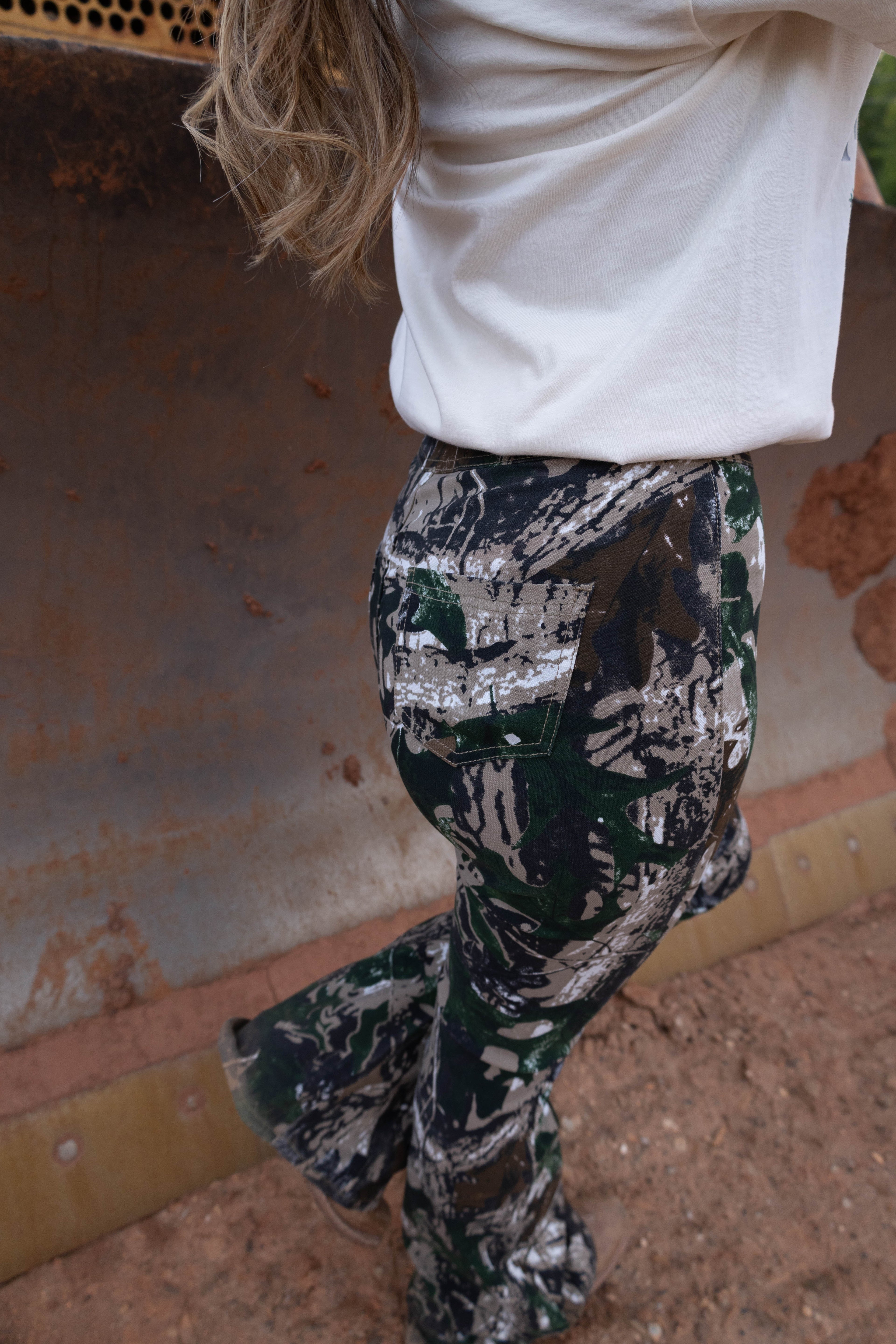 Pattern Flare Bundle (1 Fiona Flare + 1 Surprise Graphic Tee)