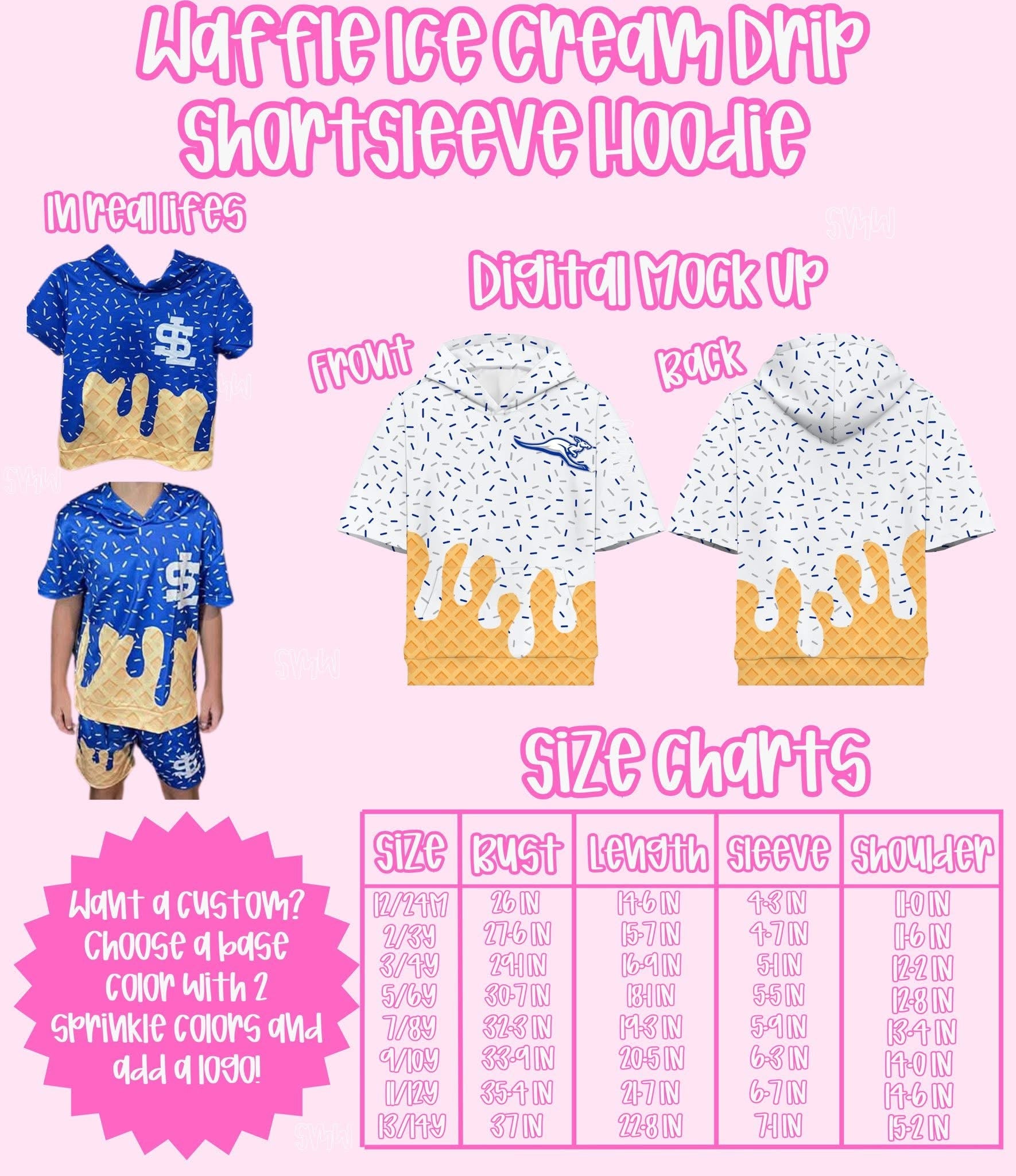 Short Sleeve Hoodies