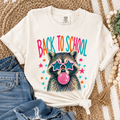 Youth Raccoon Back To School Tee.