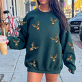 Deer Collage Sweatshirt