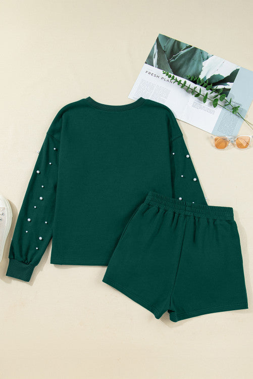 Green Pearl Skort Set