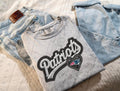 FAUX embroidery football- Multiple Styles