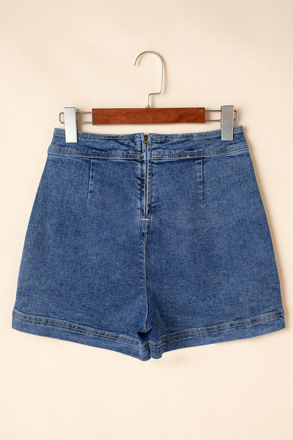 Faux Wrap Denim Skort RTS