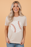 Checker Baseball Short Sleeve Graphic Tee