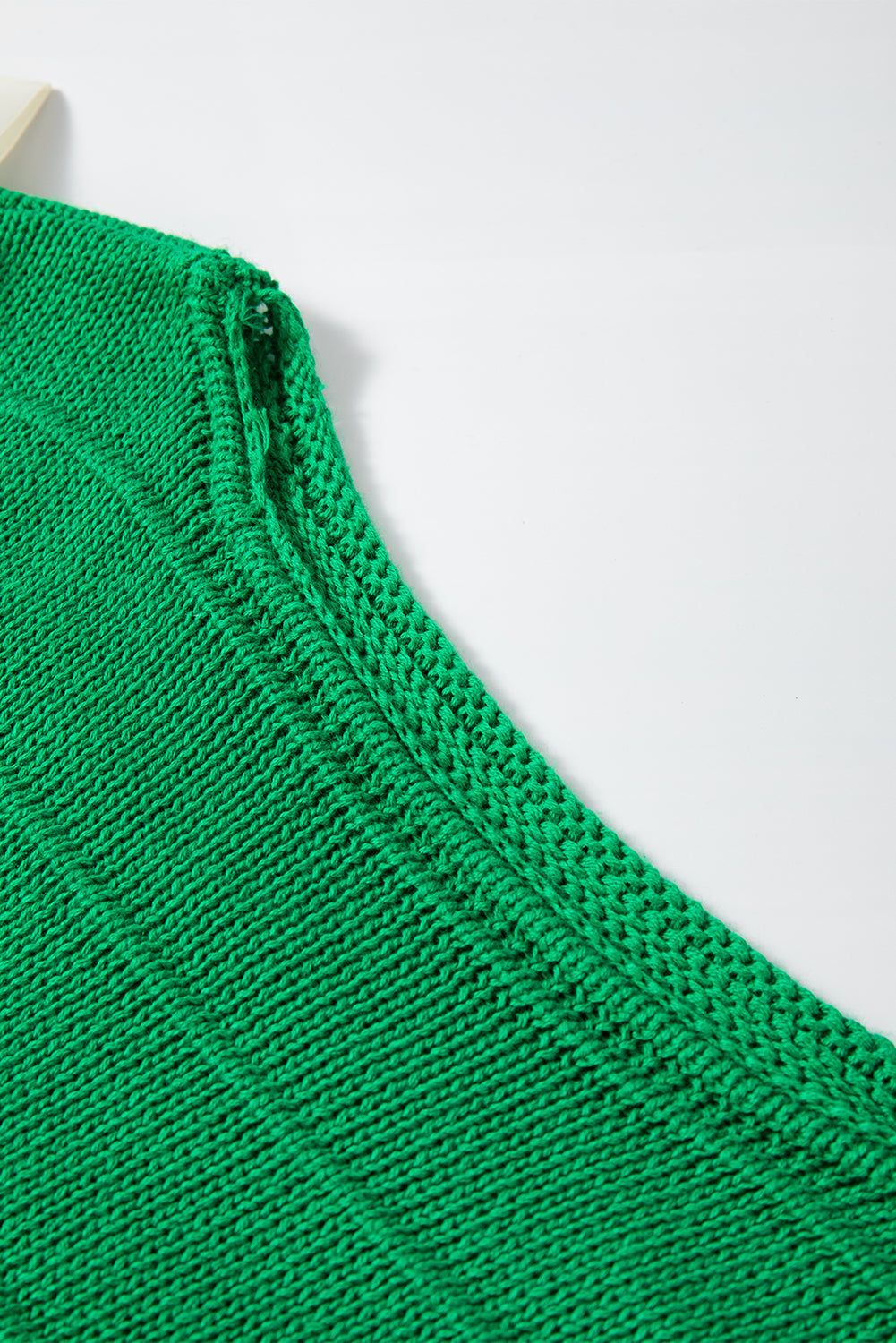 Bow Cut-Out Round Neck Sweater