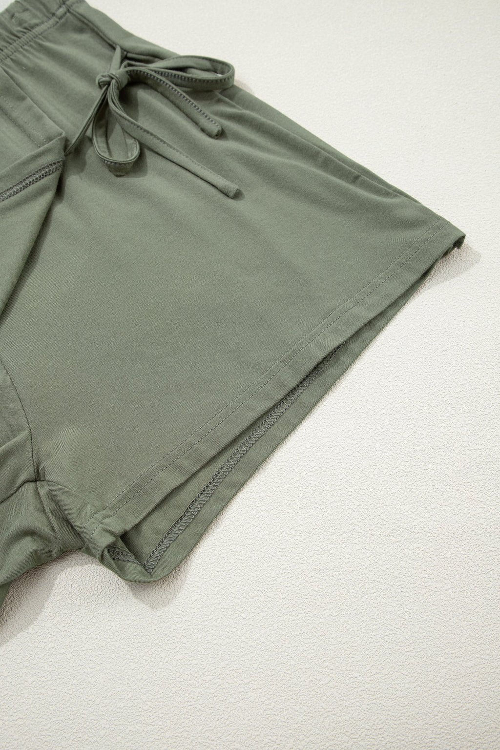 Solid Oversize Tee & Tie-Wrap Mini Skort Set