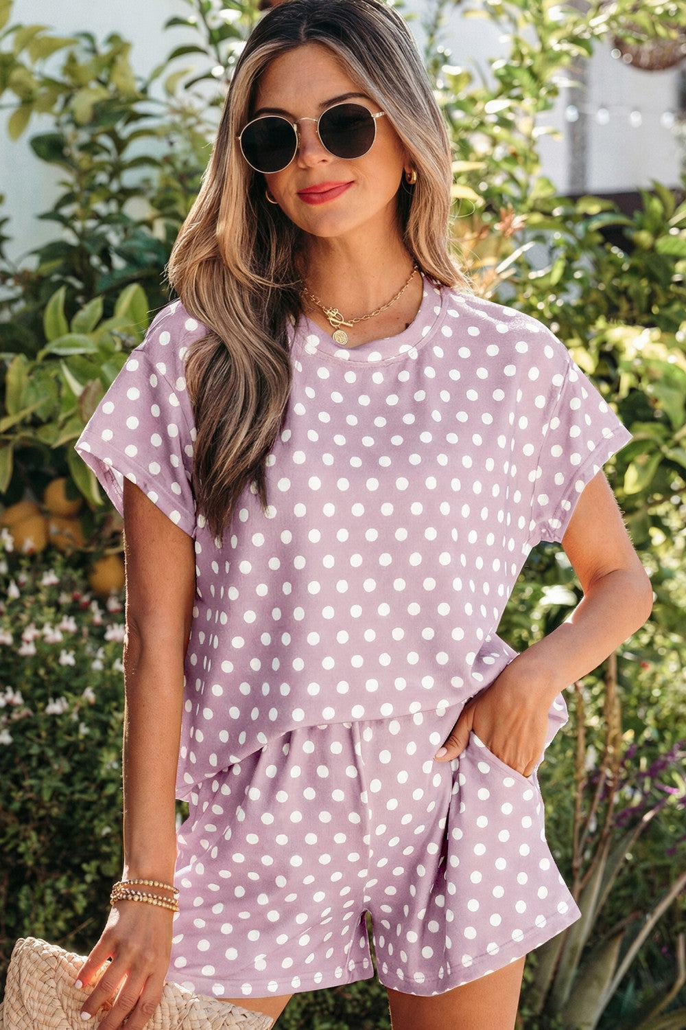 Polka Dot Short Sets