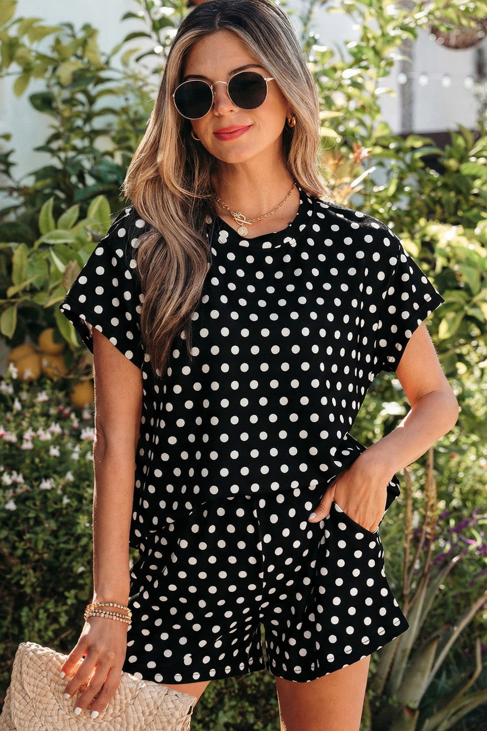 Polka Dot Short Sets