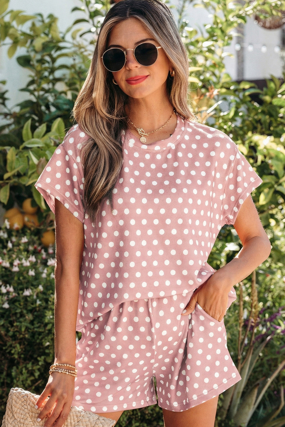 Polka Dot Short Sets
