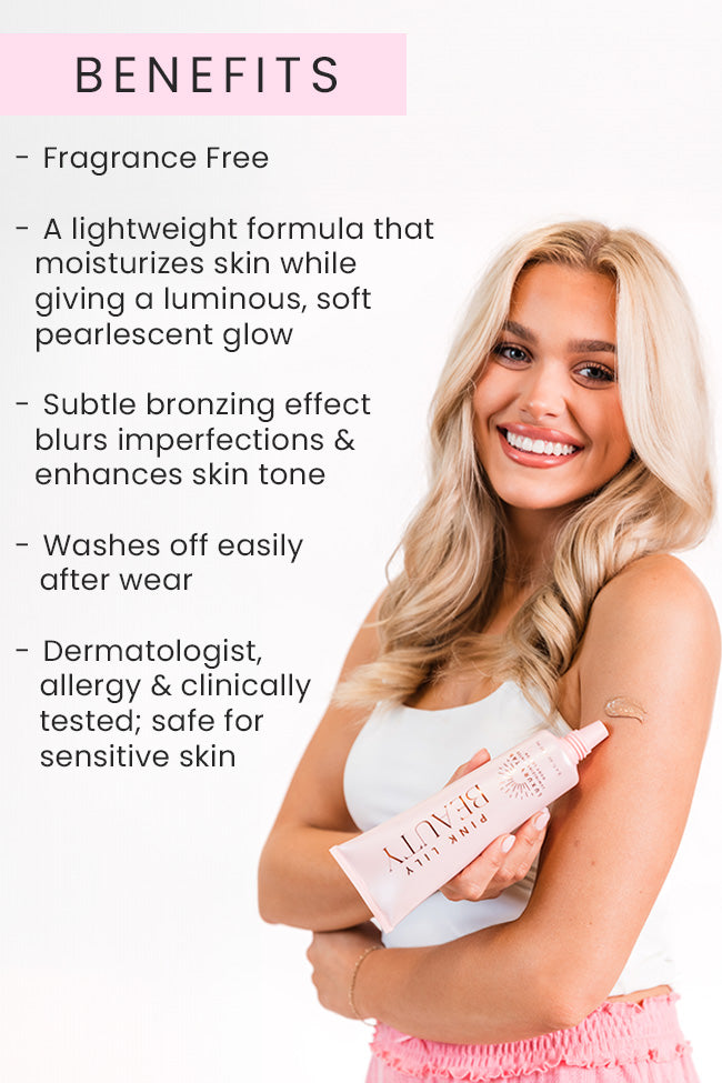 Pink Lily Luxury Tan Luminizing Body Lotion - Bronze Glow FINAL SALE