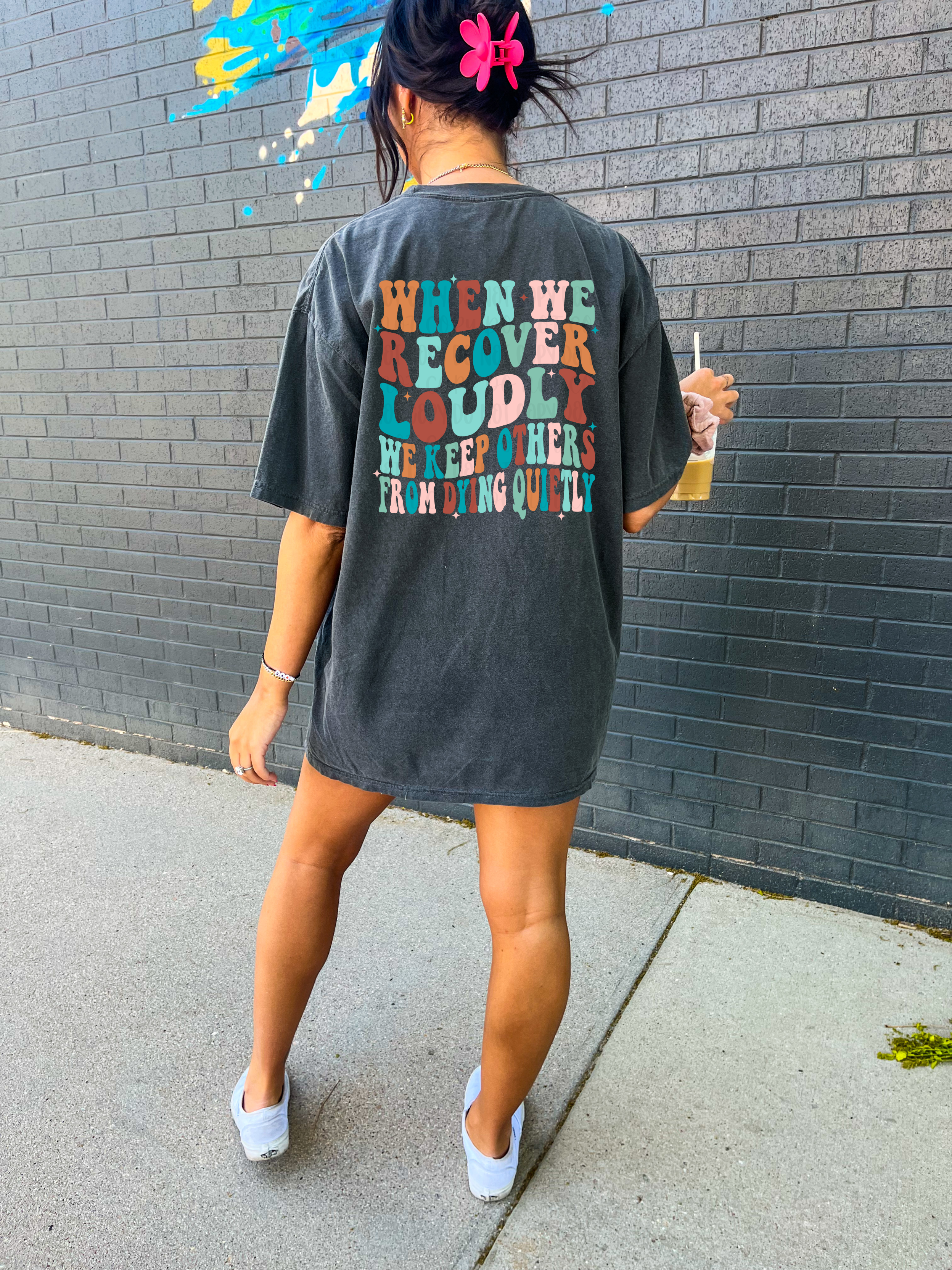 When we recover loudly - Multi Color Font